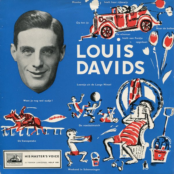 Louis Davids - Louis Davids (10", Comp, Mono, RP)