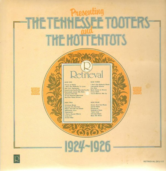 The Tennessee Tooters & The Hottentots - The Recordings 1924-1926 (2xLP, Comp)