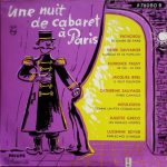 Various - Une Nuit De Cabaret À Paris (10", Comp, Mono)