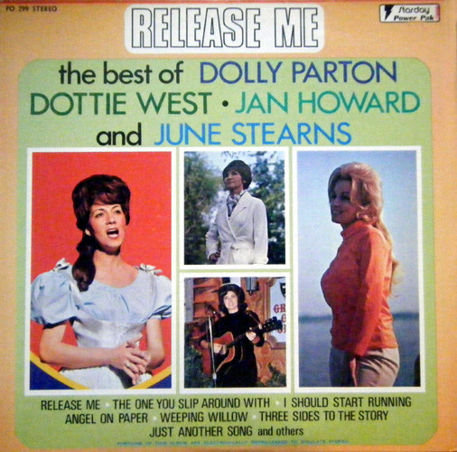 Various - Release Me - The Best Of Dolly Parton - Dottie West - Jan Howard And June Stearns (LP, Comp)