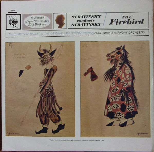 Igor Stravinsky - Columbia Symphony Orchestra - The Firebird (LP, Album)
