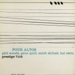Phil Woods, Gene Quill, Sahib Shihab, Hal Stein - Four Altos (LP, Album, Mono, RE)
