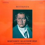 Beethoven*, Günter Krieger - Berühmte Klavierwerke (LP)