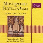 J.S. Bach* / Krebs* / C.P.E. Bach* - Eleonore Pameijer & Leo van Doeselaar - Meisterwerke Für Flöte Und Orgel (CD, Album)
