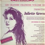 Juliette Gréco - Les Grandes Chansons (Volume III) (LP, Comp)