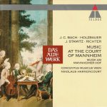 J. C. Bach* · Holzbauer*, J. Stamitz* · Richter* - Concentus Musicus Wien, Nikolaus Harnoncourt - Music At The Court Of Mannheim (= Musik Am Mannheimer Hof) (CD, Album, RM)