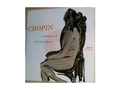 Frédéric Chopin - Cor de Groot - 24 Preludios Op. 28 (10", Mono)