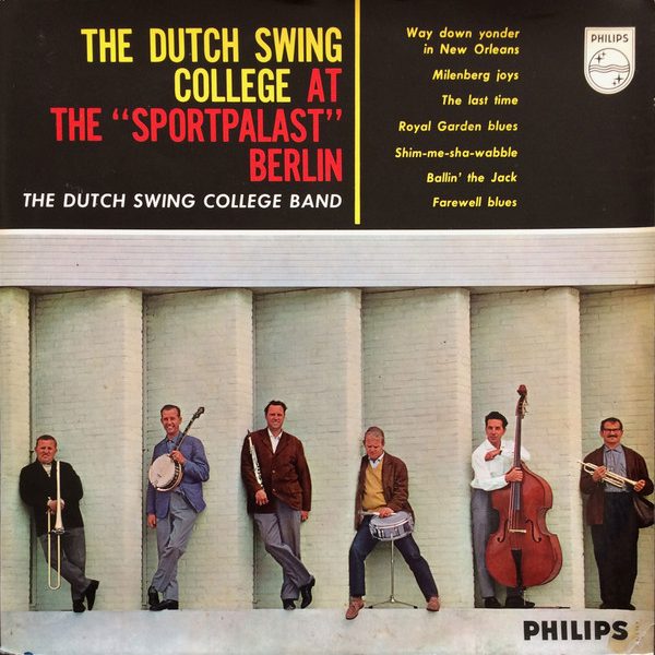 The Dutch Swing College Band - The Dutch Swing College At The "Sportpalast" Berlin (10", Mono)