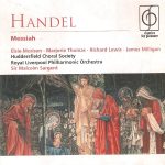 Richard Lewis (3), Marjorie Thomas, Elsie Morison, Huddersfield Choral Society & Royal Liverpool Philharmonic Orchestra, Sir Malcolm Sargent, Handel* - Messiah (2xCD, Album)