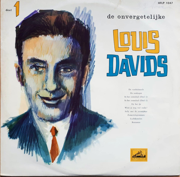 Louis Davids - De Onvergetelijke Louis Davids Deel 1 (10", Comp)