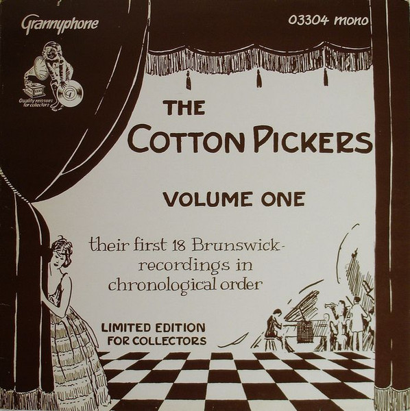 The Cotton Pickers - The Cotton Pickers Volume One (LP, Comp, Mono)