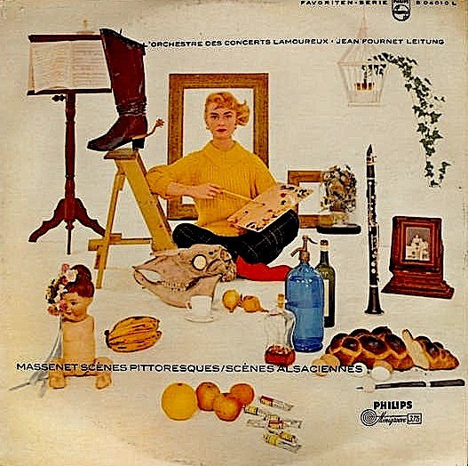 Jules Massenet, Orchestre Des Concerts Lamoureux, Jean Fournet - Scènes Pittoresques/Scènes Alsaciennes (LP, Album)