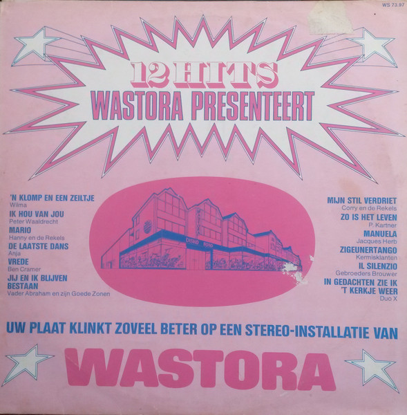 Various - 12 Hits (Wastora Presenteert) (LP, Comp)
