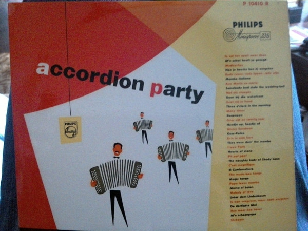 Henri Coene - Accordion party (10", Album)