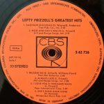 Lefty Frizzell - Lefty Frizzell's Greatest Hits (LP, Comp) - Afbeelding 3