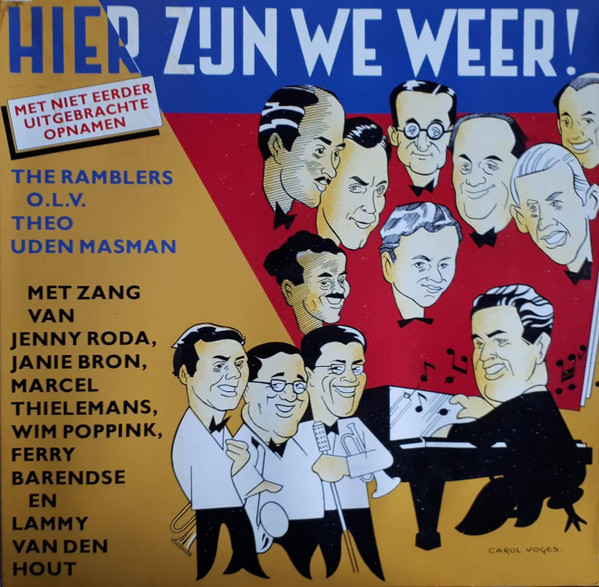 The Ramblers o.l.v. Theo Uden Masman - Hier Zijn We Weer ! (LP, Comp, Gat)
