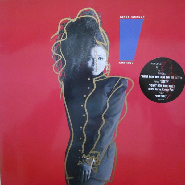 Janet Jackson - Control (LP, Album, Whi)