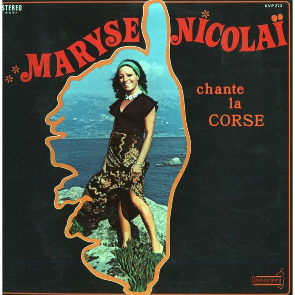 Maryse Nicolaï - Chante La Corse (LP, Album, Mono)