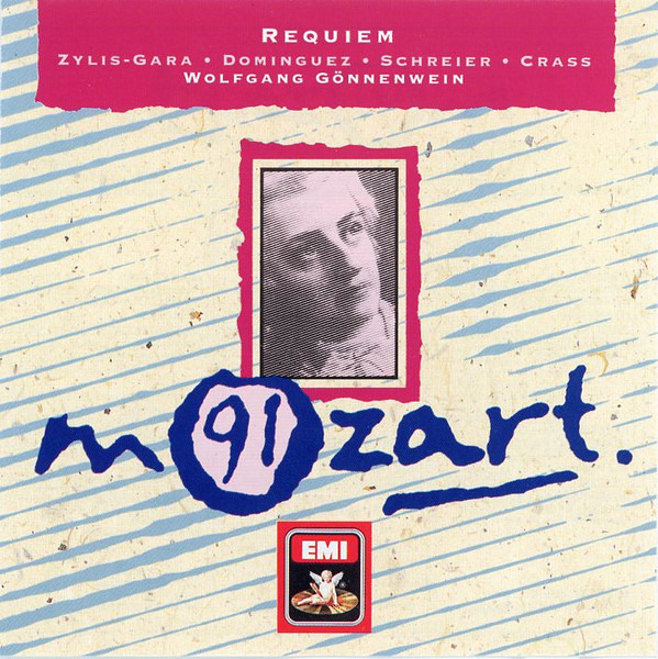 Mozart* • Zylis-Gara* • Dominguez* • Schreier* • Crass* • Wolfgang Gönnenwein - Requiem (CD, Album, RE, RM)