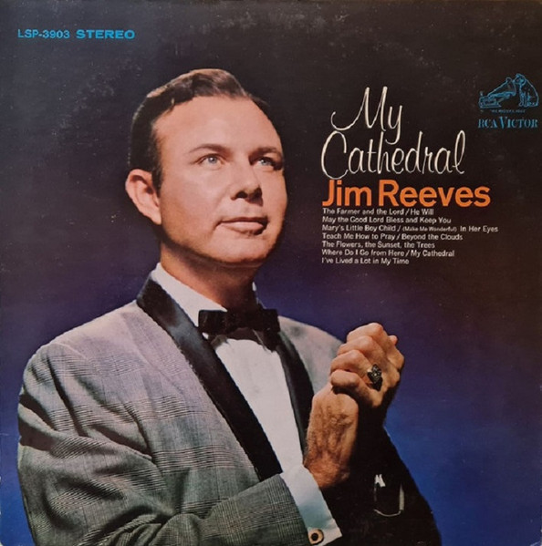 Jim Reeves - My Cathedral (LP, Album, RP, Ora)