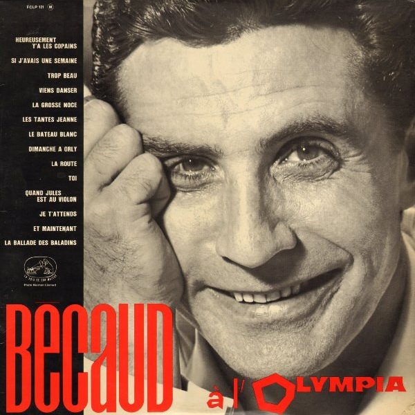 Gilbert Bécaud - Bécaud À L'Olympia (LP, Album)