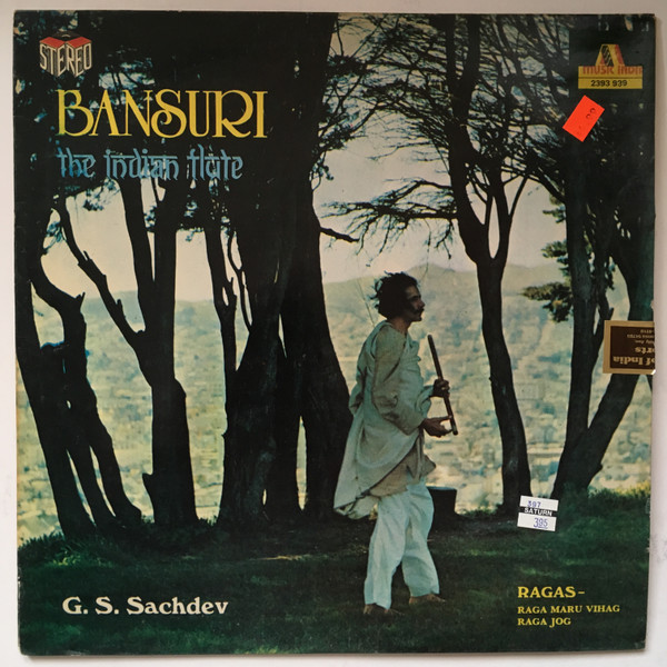 G. S. Sachdev - Bansuri – The Indian Flute (LP)