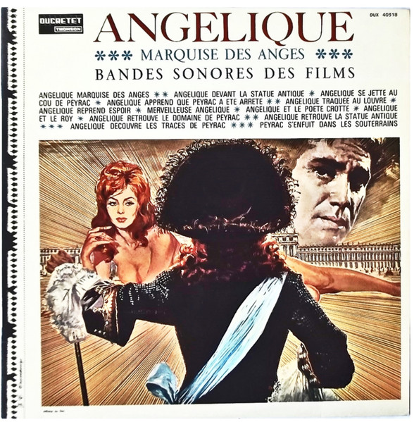 Michel Magne - Bande Sonore Originale De La Série Des Films Angélique Marquise Des Anges (LP, Comp, Mono, RE)