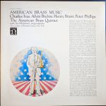 Charles Ives, Alvin Brehm, Henry Brant, Peter Phillips - The American Brass Quintet* With Jan DeGaetani - American Brass Music (LP, RE)
