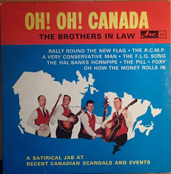 The Brothers-In-Law - Oh! Oh! Canada (LP, Album, Mono)