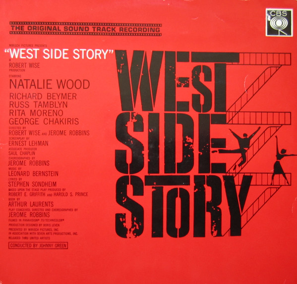 Leonard Bernstein - West Side Story (The Original Sound Track Recording) (LP, Album, Mono, Gat)