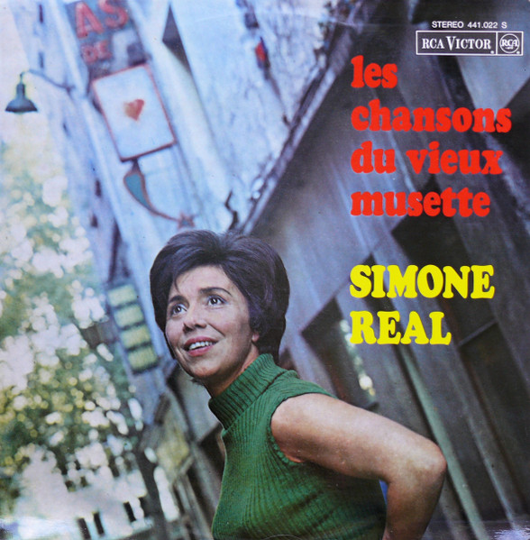 Simone Real - Les Chansons Du Vieux Musette (LP, Album)