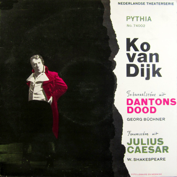 Ko Van Dijk - Dantons Dood / Julius Caesar (10", Album, Mono)