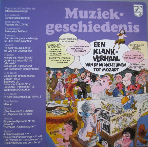 Various - Muziek-geschiedenis (LP, Comp)