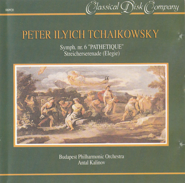 Peter Ilyich Tchaikowsky* - Symph. Nr 6 "Pathetique", Streicherserenade (Elegie) (CD)