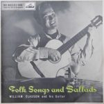 William Clauson With John Gregory And His Group - Folk Songs And Ballads (LP, Album, Mono)