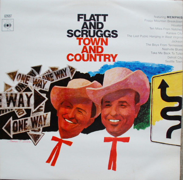 Flatt & Scruggs - Town And Country (LP, Album)