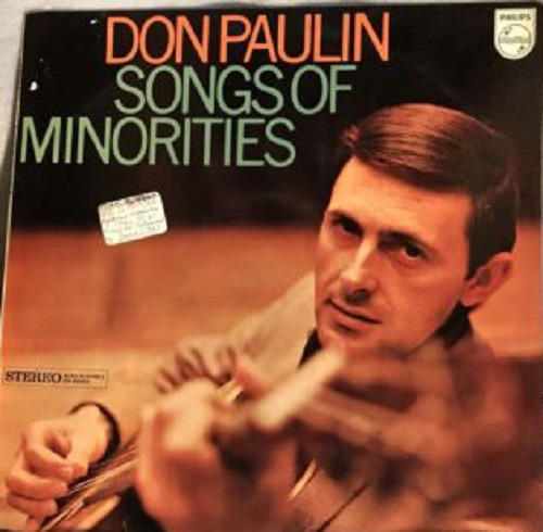 Don Paulin - Songs Of Minorities (LP, Album)