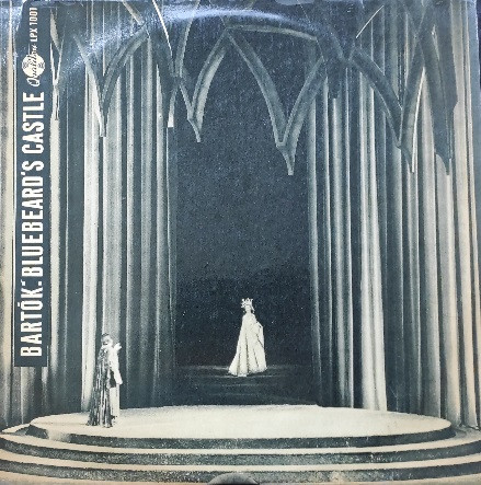 Béla Bartók - Bluebeard's Castle (A Kékszakállú Herceg Vára) (LP, Album, Mono)