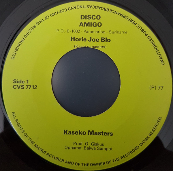 Kaseko Masters* - Horie Joe Blo (7")