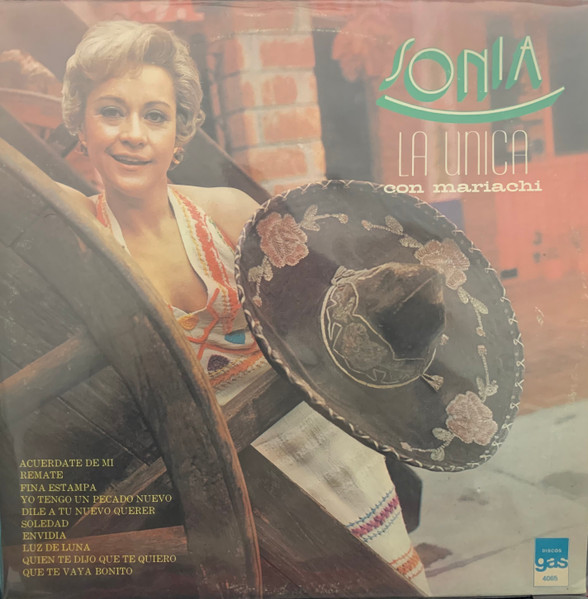 Sonia "La Unica" - Con Mariachi (LP, Album)