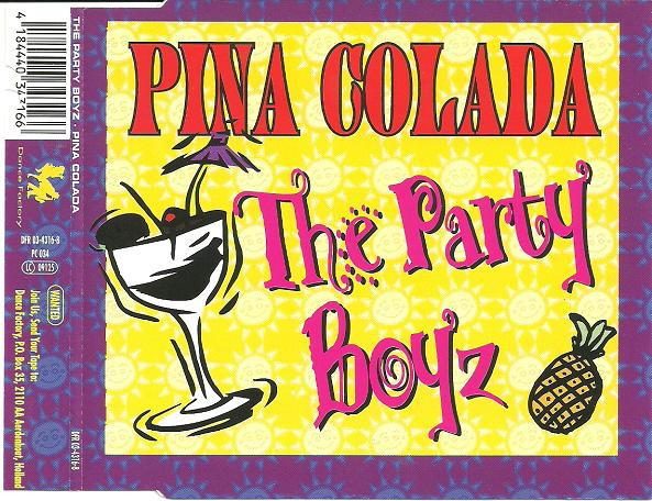 The Party Boyz (2) - Pina Colada (CD, Maxi)