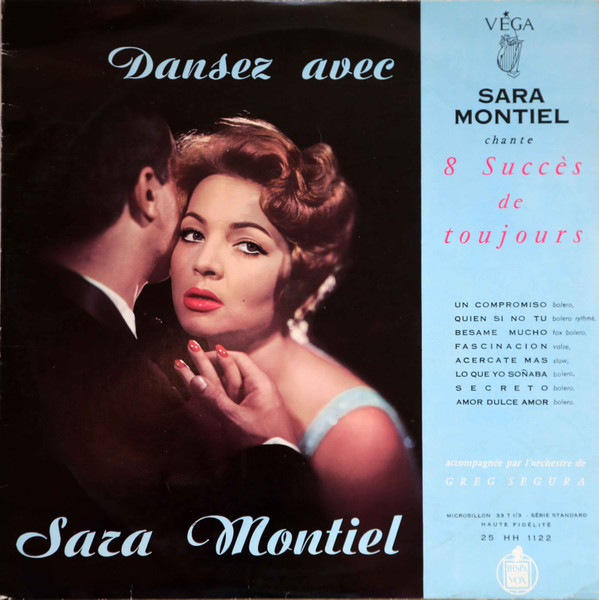 Sara Montiel - Sara Montiel chante huit succès de toujours (10", Album)