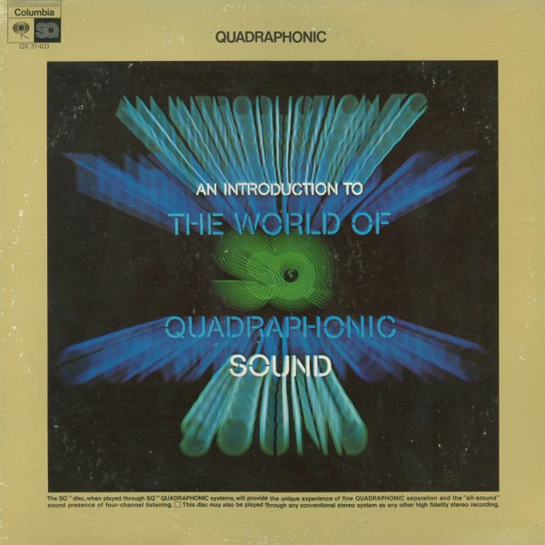 Various - An Introduction To The World Of SQ Quadraphonic Sound (LP, Comp, Quad, Mixed)
