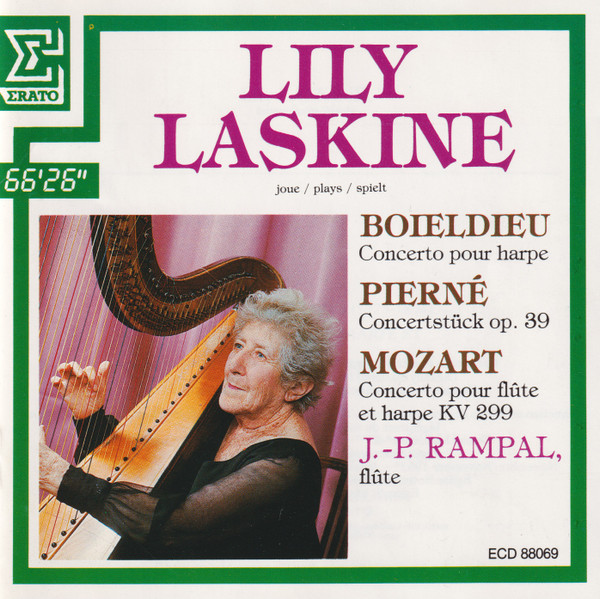 Lily Laskine - Boieldieu*, Mozart*, Pierné* - Lily Laskine Joue Boieldieu - Mozart - Pierné (CD)