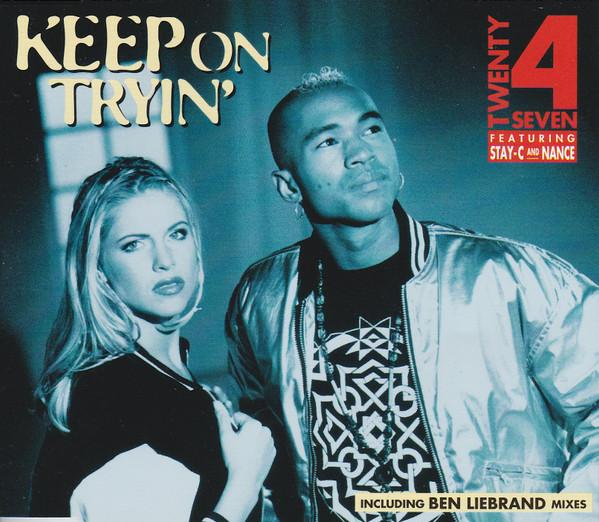 Twenty 4 Seven Featuring Stay-C And Nance - Keep On Tryin' (CD, Maxi)