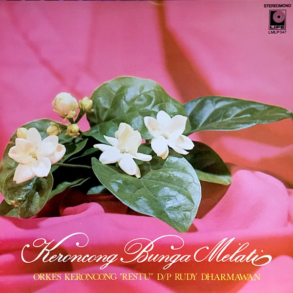 Orkes Keroncong Restu d/p Rudy Dharmawan - Keroncong Bunga Melati (LP, Album, RE)