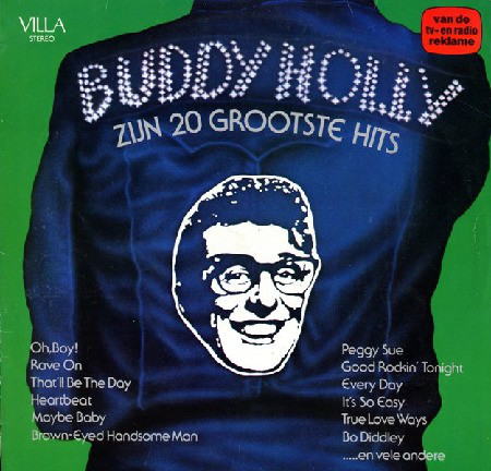 Buddy Holly - Zijn 20 Grootste Hits (LP, Comp)