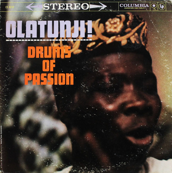 Olatunji!* - Drums Of Passion (LP, Album, RE)