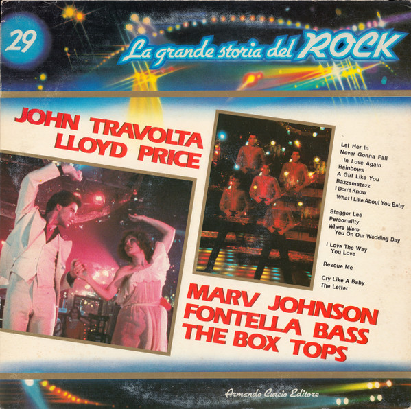 Various - John Travolta / Lloyd Price / Marv Johnson / Fontella Bass / The Box Tops (LP, Comp)