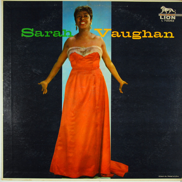 Sarah Vaughan - Sarah Vaughan (LP, Comp, Mono)